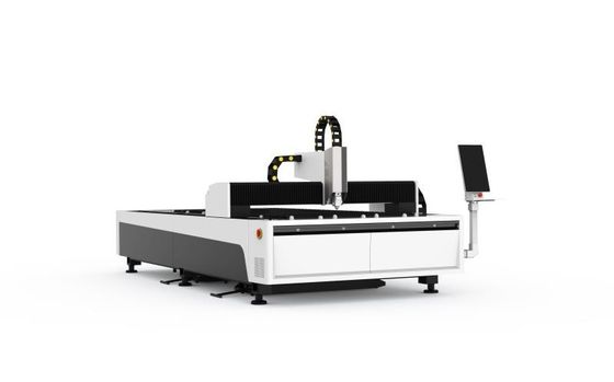 Double Drive 500W Fiber Laser Engraving Machine Easy To Push Materials